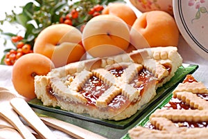 Apricot tart