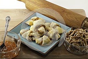 Apricot Walnut Rugelach