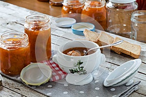 Apricots Marmalade And Rusks