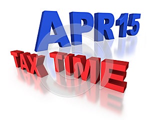 April 15 tax time reminder