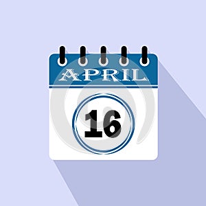April 16 Icon