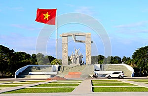 April 16 Square in Phan Rang-Thap Cham city