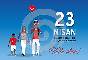 April 23 celebration with Turkish childrenâ€™s and parents