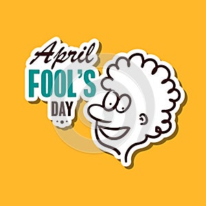 April Fools Day Sticker