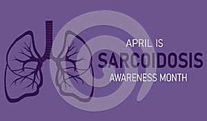 April is Sarcoidosis Awareness Month