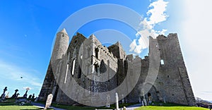 The Rock of Cashel, also known as Cashel of the Kings and St. Patricks Rock, a historic site located at Cashel, County Tipperary