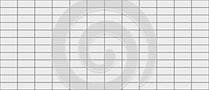 Apron faience texture. White brick wall. Seamless kitchen background. Metro backdrop. Ceramic tile pattern