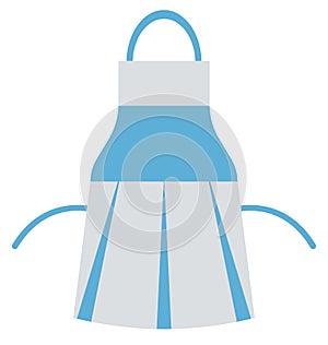 Apron Isolated Vector Icon editable