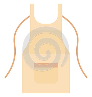 Apron Isolated Vector Icon editable