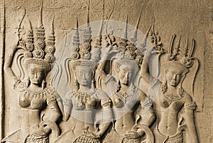 Apsara, Angkor Wat