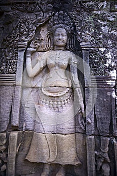 Apsara, Angkor wat, cambodia