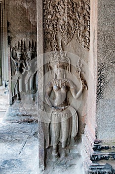 APSARA, ANGKOR WAT, CAMBODIA