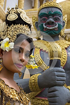 Apsara Dancer Performance in Temple