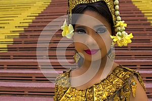 Apsara Dancer Performance in Temple