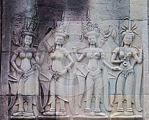 Apsara Dancers of Angkor Wat photo
