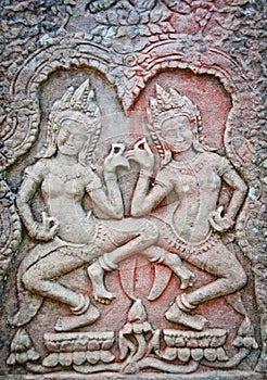Apsara Dancers of Angkor Wat photo