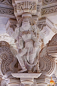 Apsara Statue, Baps Swaminarayan Mandir, Katraj, Pune photo