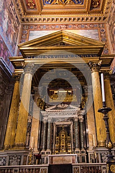 The apse of the Basilica of Saint John Lateran in Rome