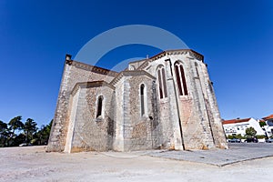Apse exterior of the Santa Clara Church in the city of Santarem photo