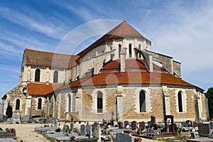 the apse of the Notre-Dame-et-Saint-Edme abbey church of Pontigny