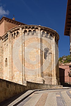 Apse of Romanesque church of San Miguel or San Valero, Daroca, Z