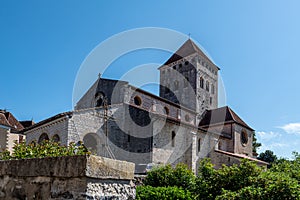 Apse of the Saint-AndrÃ© church in Sauveterre-de-BÃ©arn