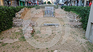 The Apsidal Hall of the Palace of Galerius in Thessaloniki, Greece