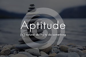 Aptitude Natural Human Ability Graphic Concept