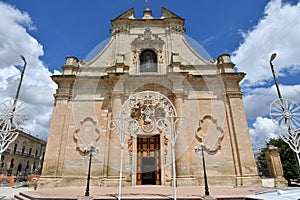 The Apulian village of Galatina, Italy.