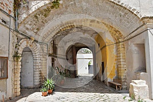 The Apulian village of Galatina, Italy.