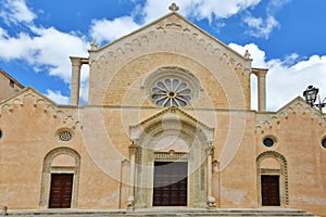 The Apulian village of Galatina, Italy.