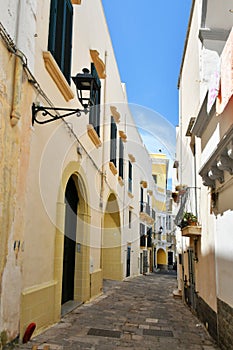 The Apulian village of Gallipoli, Italy.