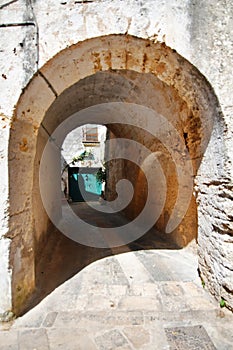 The Apulian village of Presicce, Italy.