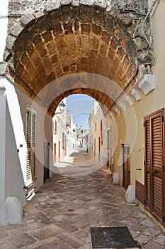 The Apulian village of Presicce, Italy.