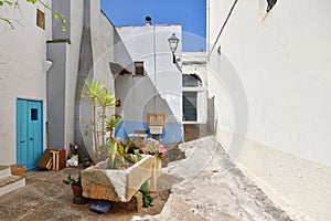 The Apulian village of Presicce, Italy.