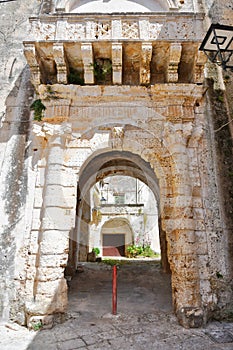 The Apulian village of Presicce, Italy.