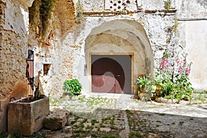 The Apulian village of Presicce, Italy.