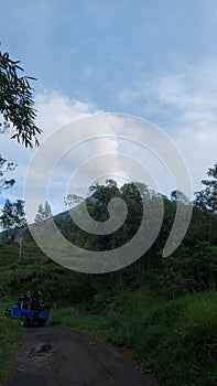 Apv in merapi mountain