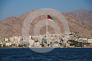Flag of the Arab Revolt in Aqaba