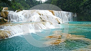 Agua Azul waterfal photo