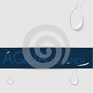 Aqua banners template