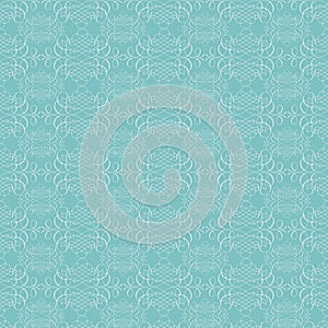 Aqua blue calligraphy flourish texture pattern