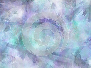 Aqua Blue Purple Watercolor Paper Background