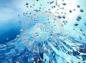 Aqua bubbles