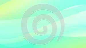Aqua Cyan Colorful Gradient Wave Abstract Background Loop