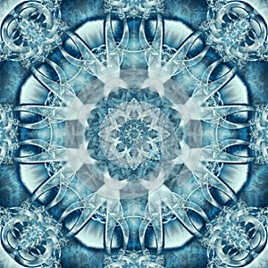 Aqua Kaleidoscope
