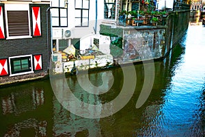 Aqua Odyssey: Amsterdam Canal and Cruise Ship