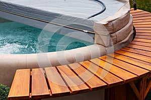 Aqua spa hot tub cover