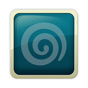 Aqua style - cerulean button