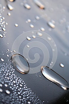 Aqua water droplets